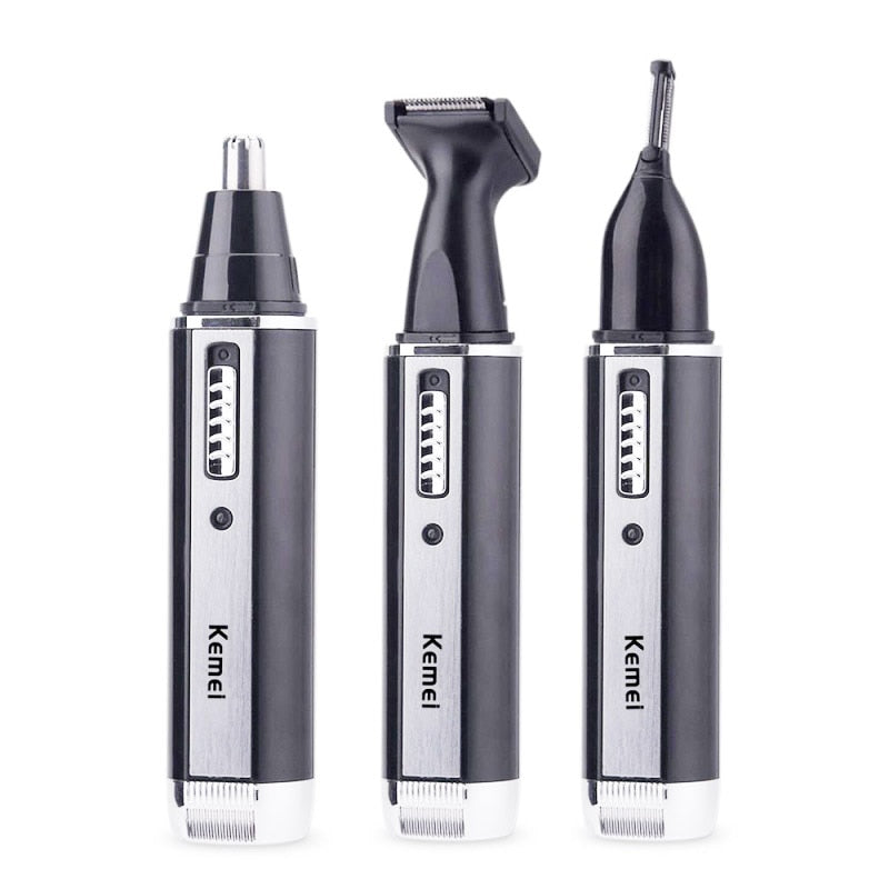 3 in one Rechargeable trimmer for nose, head and eyebrow