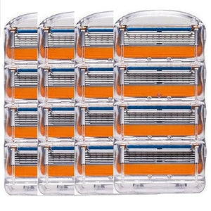 16 Pcs / Pack Gillette Fusion Blades