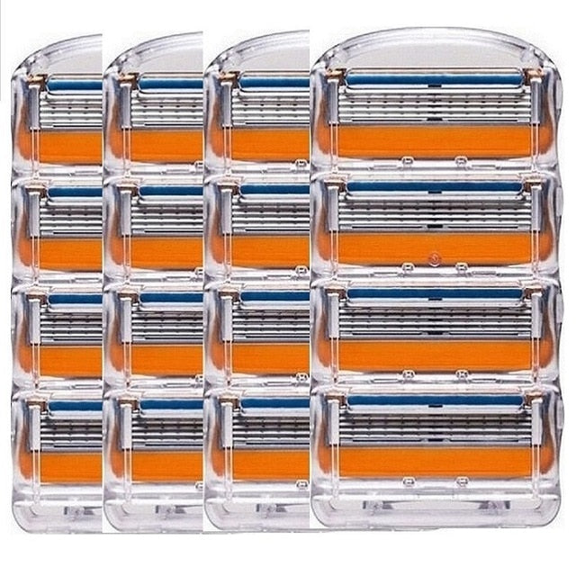 16 Pcs / Pack Gillette Fusion Blades