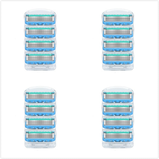 16 Pcs / Pack Gillette Fusion Blades
