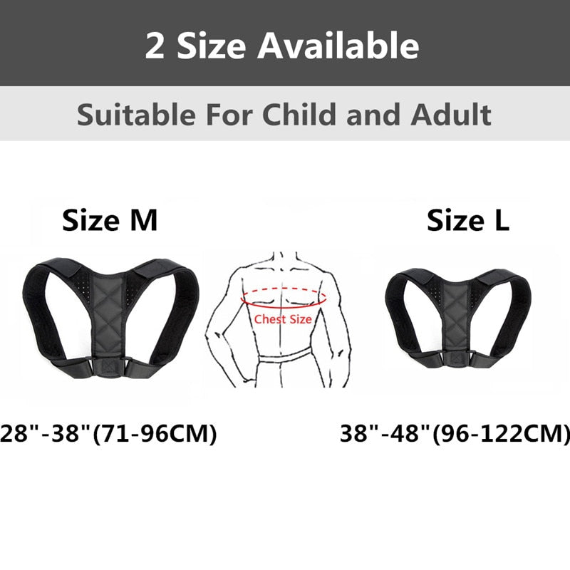 Adjustable Back Posture Corrector (50% OFF)